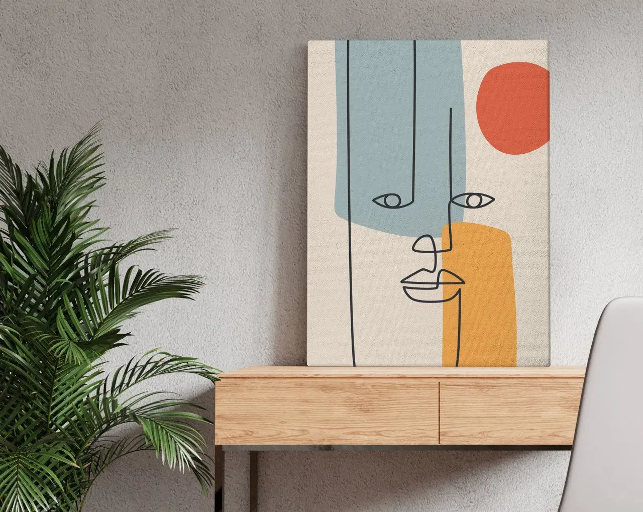 

Холщовый стол BK Home Picasso 50x70 см-6