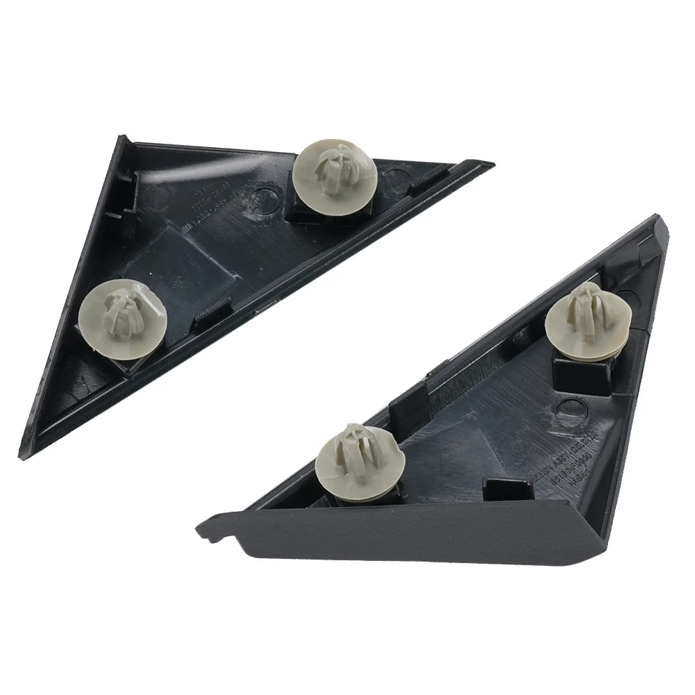 

2pcs For Hyundai Fender Pillar Trim Molding Rear View Mirror Triangle Panel 86180F2000 86190F2000 For Elantra 17-20 Auto Parts