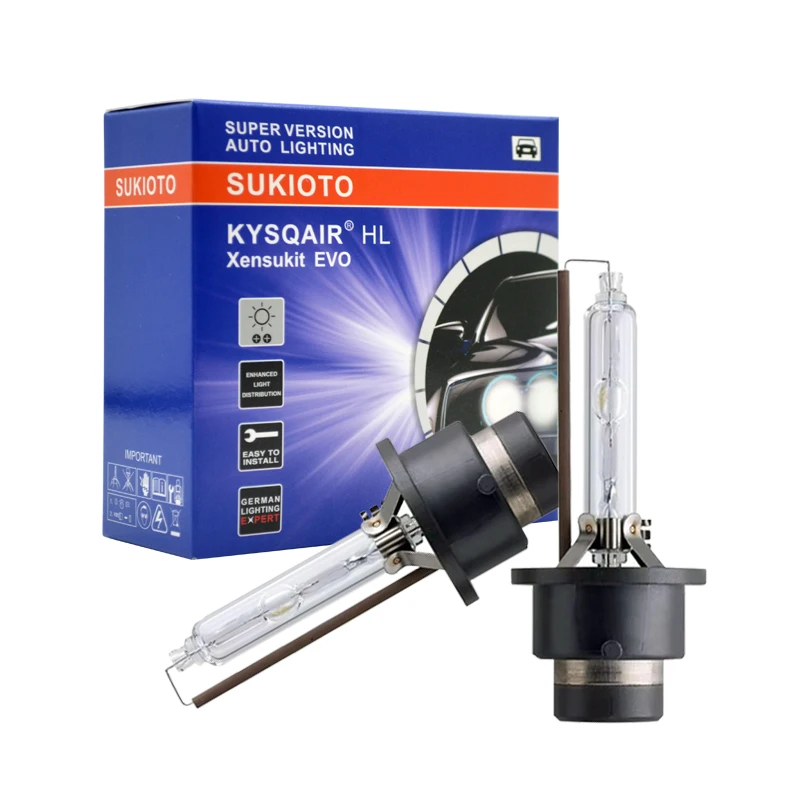 Фото 2 шт. SUKIOTO GIAPPONE 55 Вт D2S Xenon HID Lampadina 4300K D4S 6000K D2R 8000K D4R 10000K Auto Faro Lampadina 35W Originale HID Xen №1