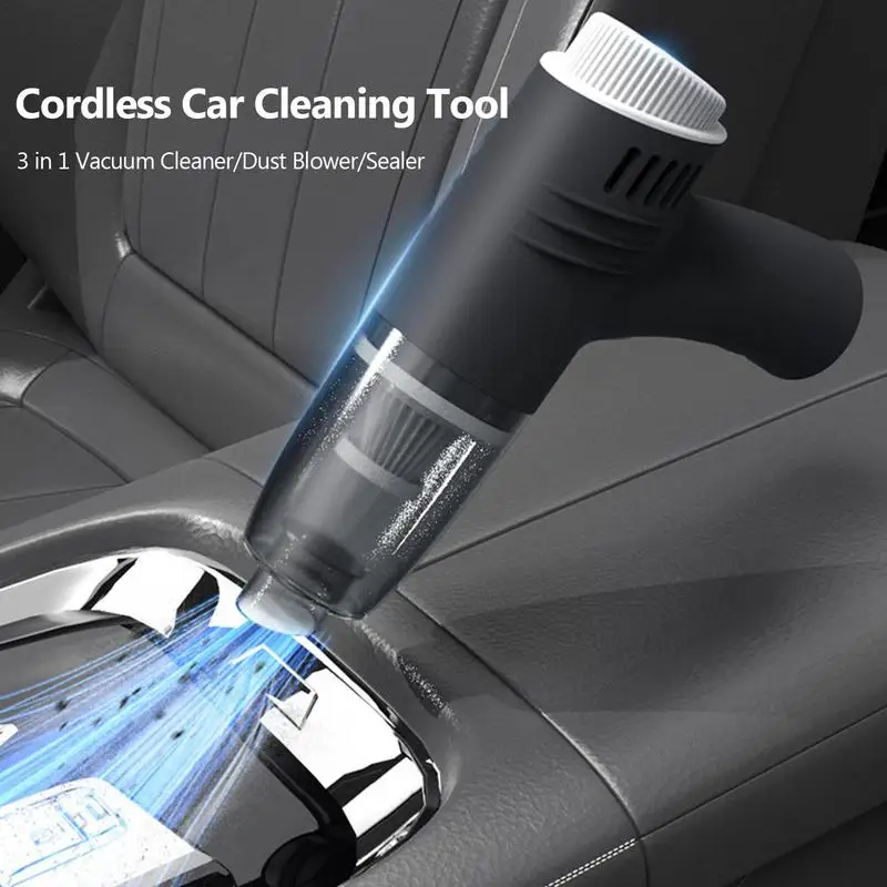 

Car Vacuum Wireless Handheld Vehicle Vacuum Cleaner Automotive Mini Portable Dust Collector Automobiles Cleaning Accessories