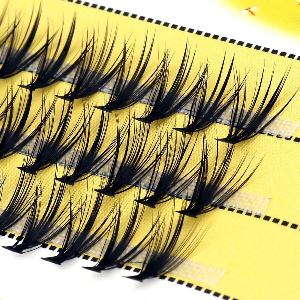 

False Eyelashes, 1 box 60 clusters 20D individual eyelashes, extension eyelashes, Professional Makeup, Free Shipping