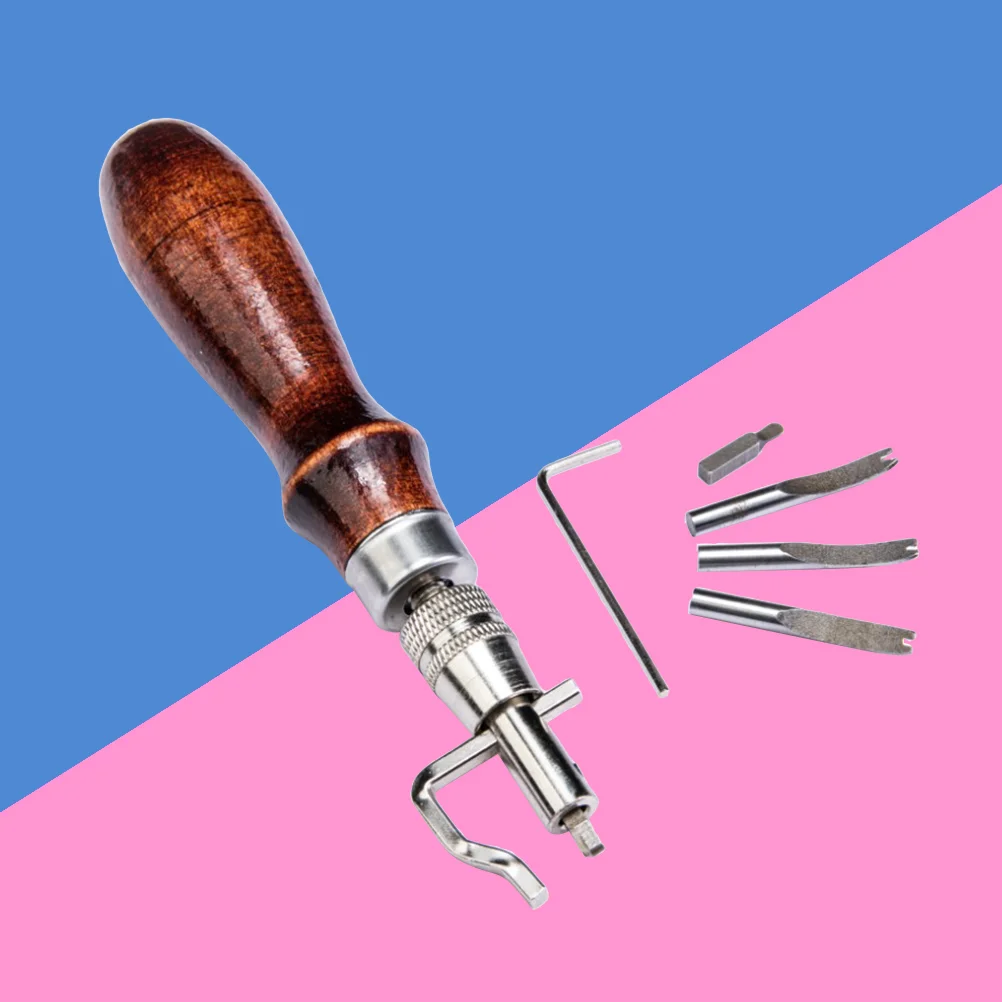 

7 Pcs Hand Tools Skiving Edger Cutting Tool Edge Craft Accessories Skiving Edger Beveling Tool