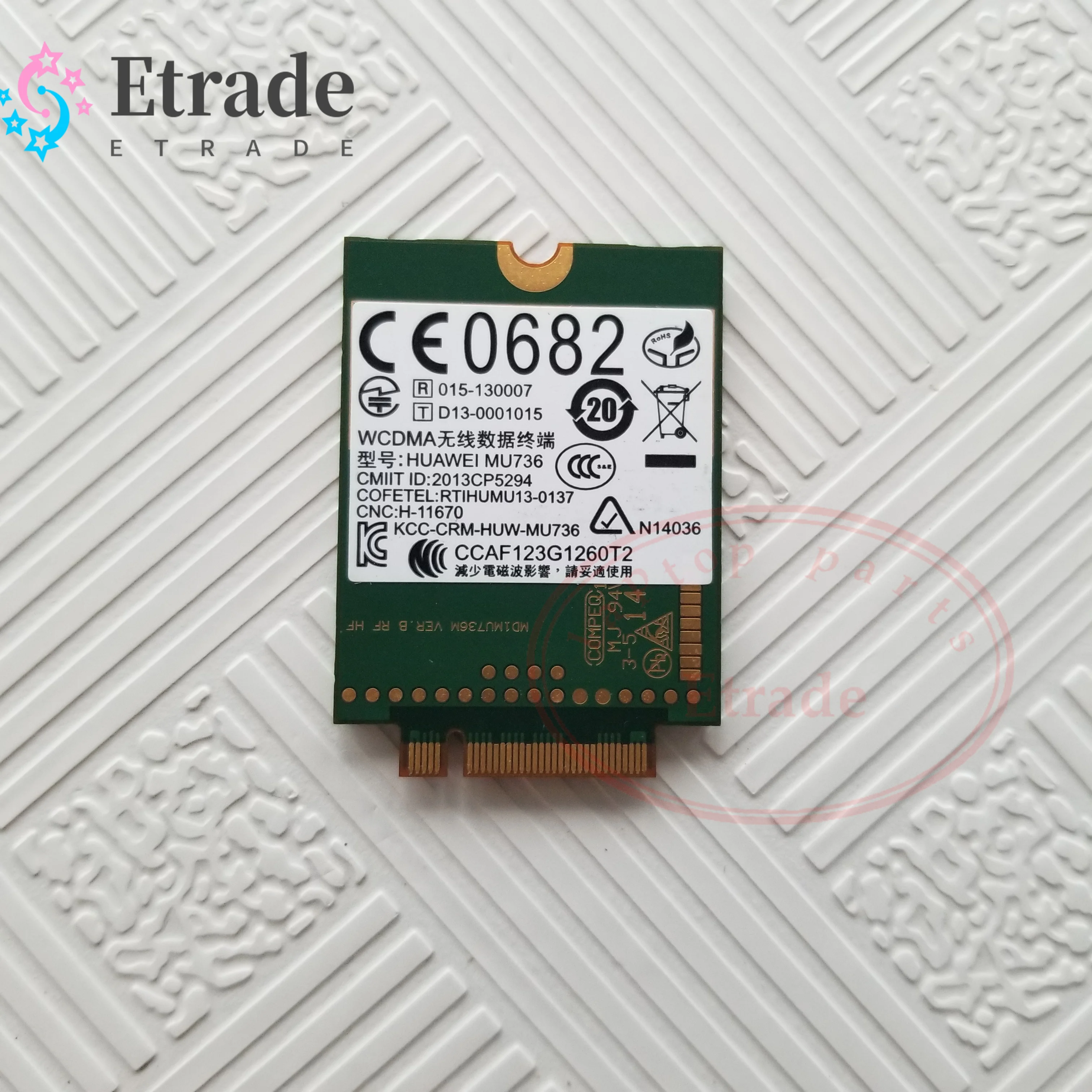 Оригинальная беспроводная Wi-Fi карта серии 13-C для HP Stream 13-c030nr 13 3 дюйма 748600-001 MU736