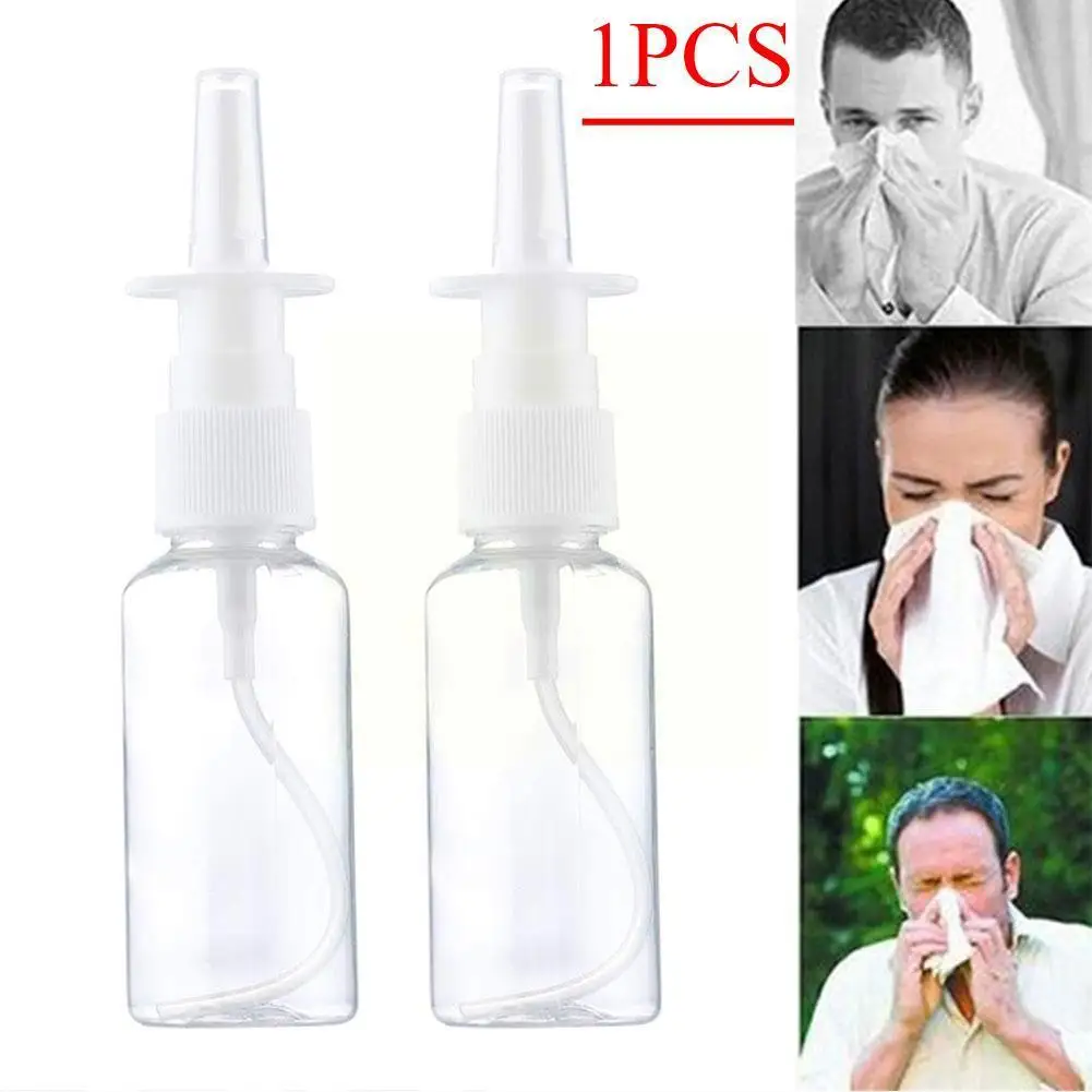 

10ml 20ml 30ml Empty Plastic Nasal Spray Bottles Pump Mist Spray Sprayer Refillable Bottle Nose O3D4