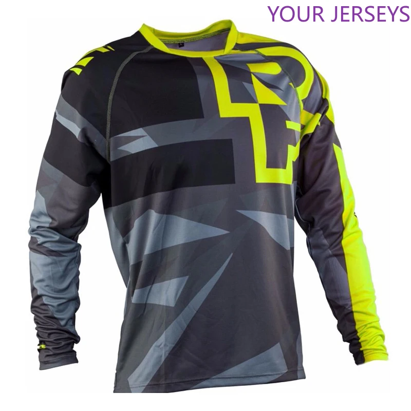 

2022 New Enduro Jeresy Downhill Jersey MTB Offroad Long Motorcycle Long Motocross Racing Riding Cycling Jersey Long T-shirt