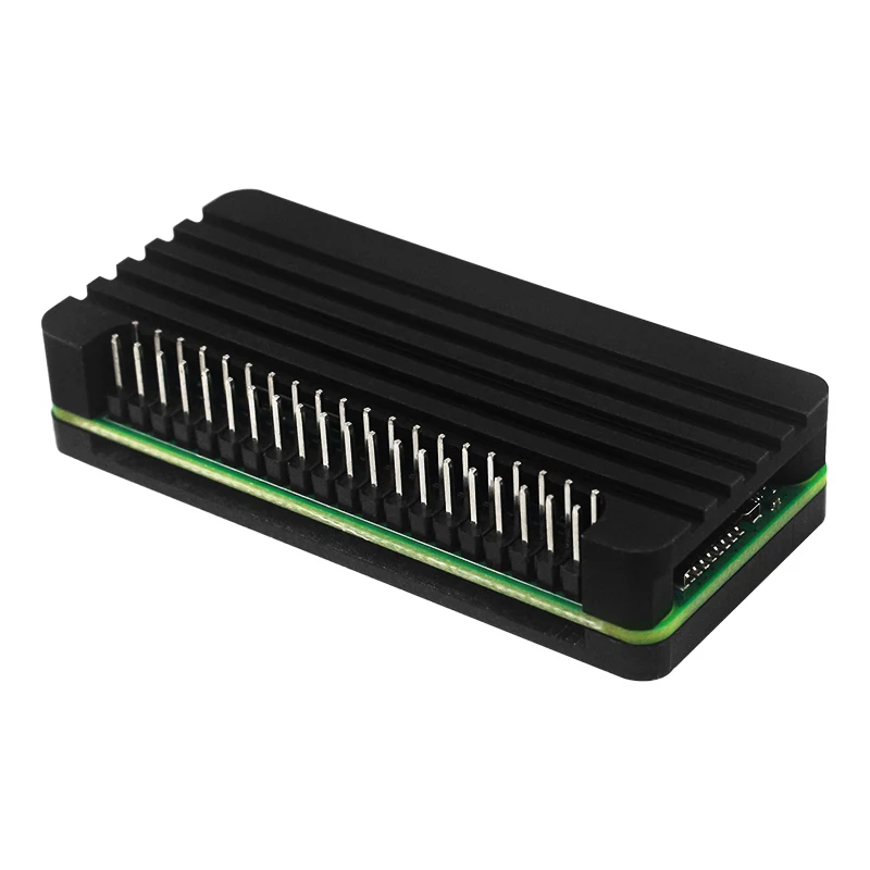 

Алюминиевый Чехол для Raspberry Pi Zero 2 W, бронированный корпус с ЧПУ, с радиатором, с пассивным охлаждением, аксессуары для Pi Zero 2 W