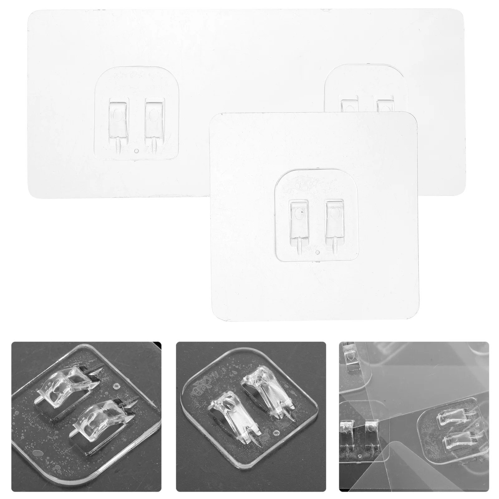 20 шт. наклейки на полки клейкие настенные крючки липкие для подвешивания сменная