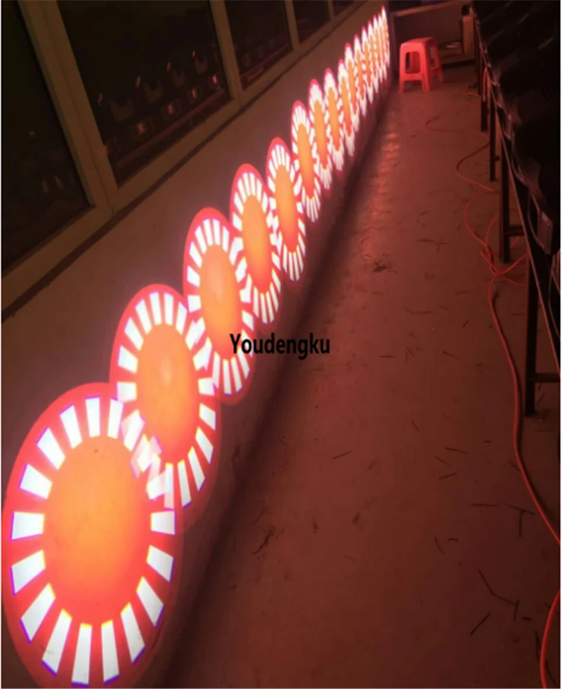 4 шт. с кейсом 2023 движущиеся головные фонари 17r 350 Вт луч + стирка точка 3 в 1