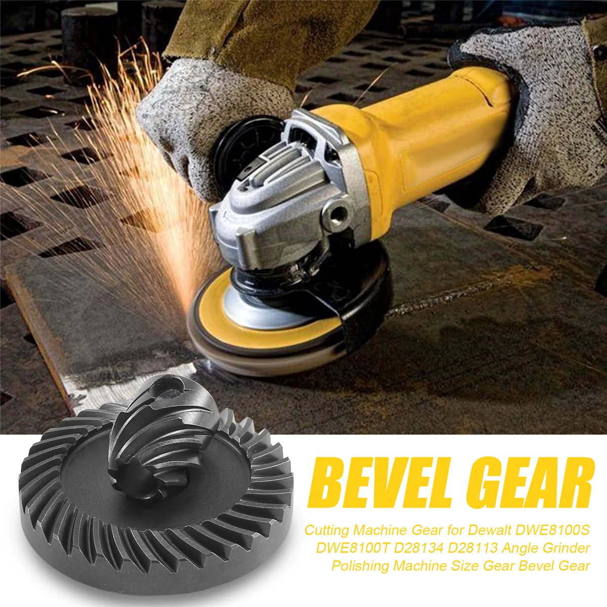 Режущая шестерня для Dewalt DWE8100S DWE8100T D28134 D28113 угловая шлифовальная машина размер