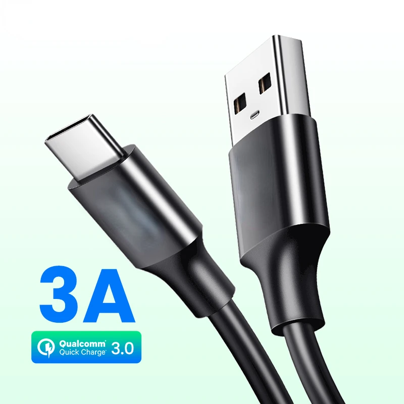 

USB Type C Cable for Xiaomi Redmi Note 7 mi9 USB C Cable for Samsung S9 Fast Charging Wire USB-C Mobile Phone Charge Cord
