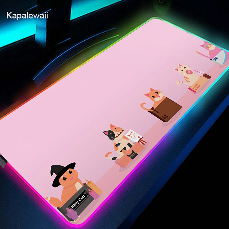 

Коврик для мыши с RGB-подсветкой, размер XXL, 900x400 мм