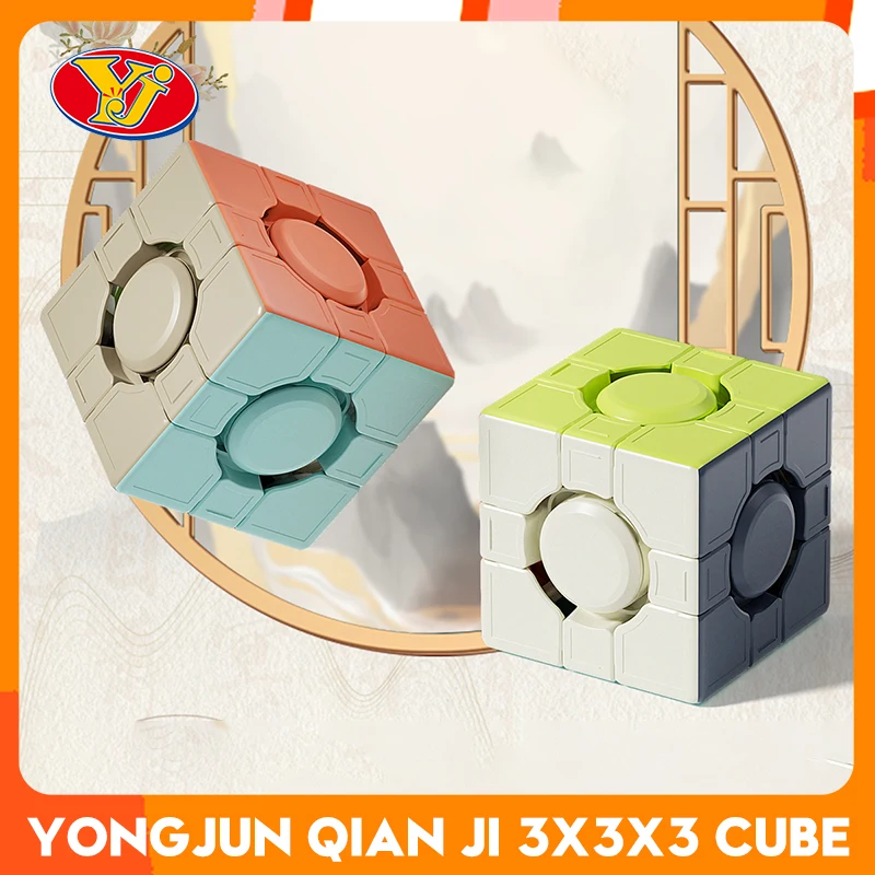 [CubeFun]YongJun QIAN JI 3X3x3 Magic Cube YJ Профессиональная скоростная головоломка без наклеек