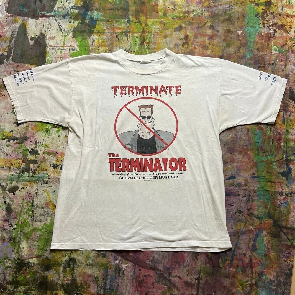 Винтажная футболка с защитой от внешней освещенности |