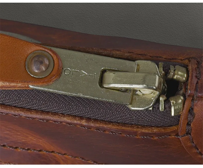 Fashion high-quality natural real leather men large-capacity clutch bag retro simpie casual ladies cowhide mobile phone wallet