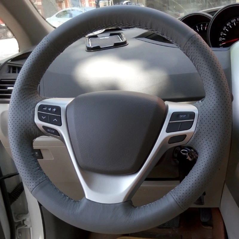 Чехол на руль из искусственной кожи для Toyota Verso EZ Avensis