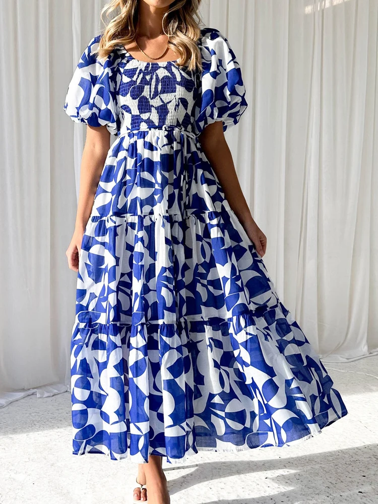 Женские Платья с цветочным принтом сексуальное длинное платье открытыми плечами