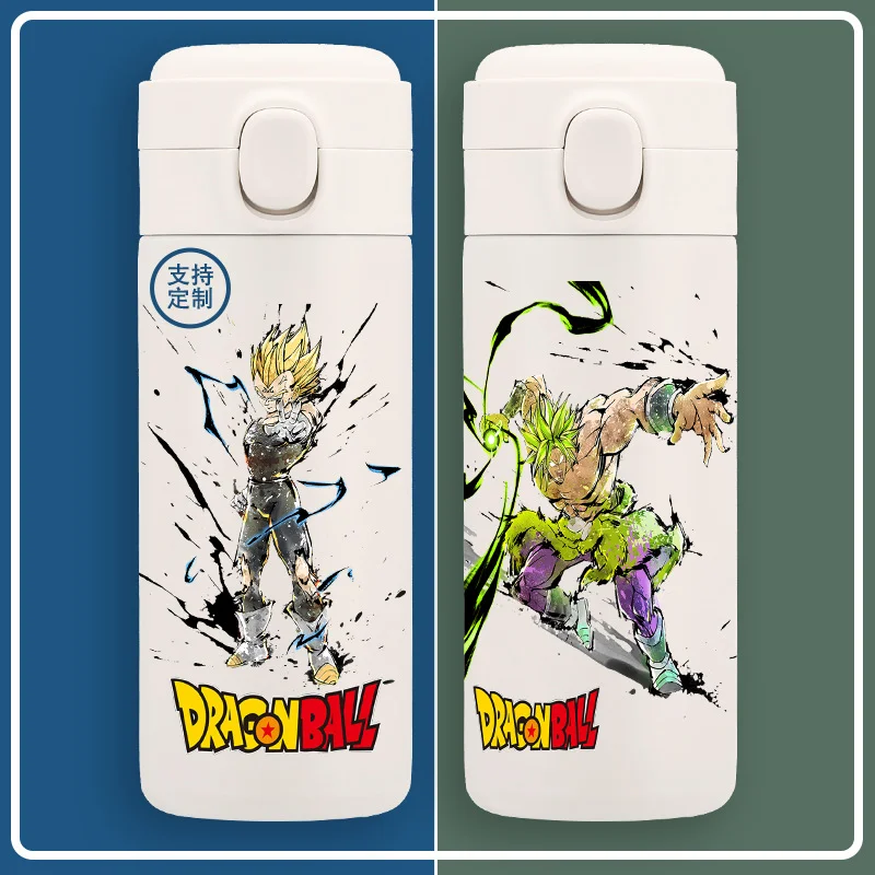 

Dragon Ball Goku Stainless Steel 304 Coffee Thermos Mug Leak-Proof Non-Slip Car Vacuum Flask Travel Thermal Cup Water Bottle New