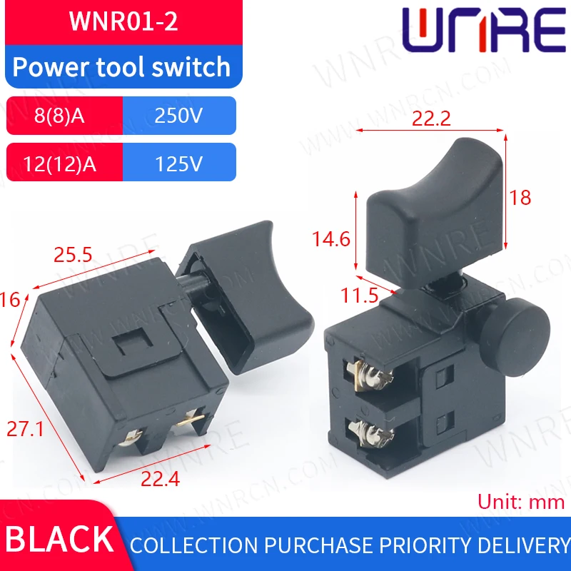 1 шт. миниатюрный электроинструмент переключатель управления скоростью пусковая