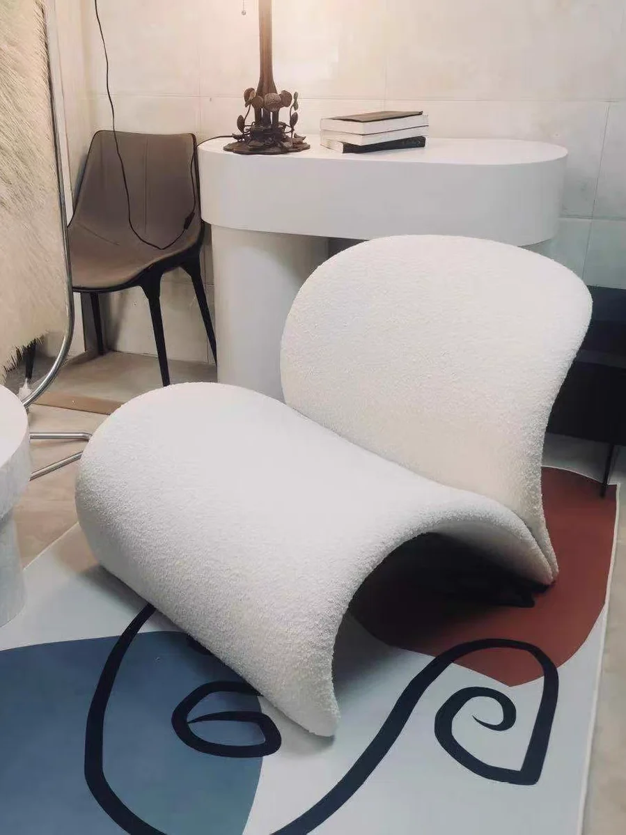 

GY Nordic Single-Seat Sofa Chair Modern Minimalist Art Designer Bedroom Balcony Italian Chair