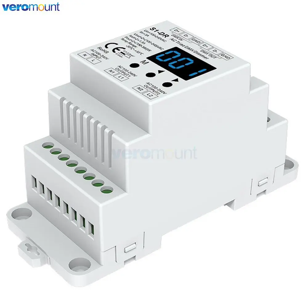 Skydance S1-D (2CH*1A) S1-D11(1CH*2A) S1-DR(2CH*1.5A) SK1(1CH*6A Ручка 1-10V Декодер) Светодиодный DMX RF Диммер