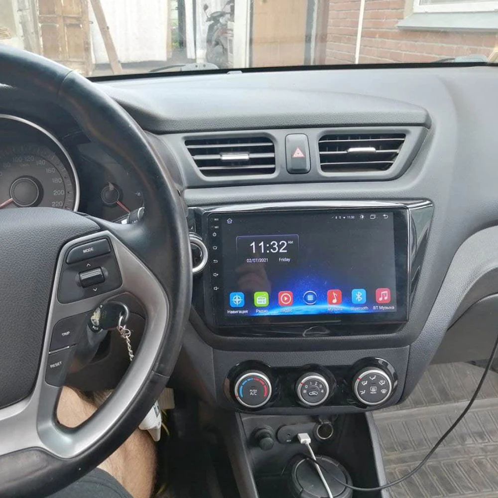 Автомагнитола 2 din для Kia RIO 3 2011-2016 4 + 64 ГБ Android 10 GPS |
