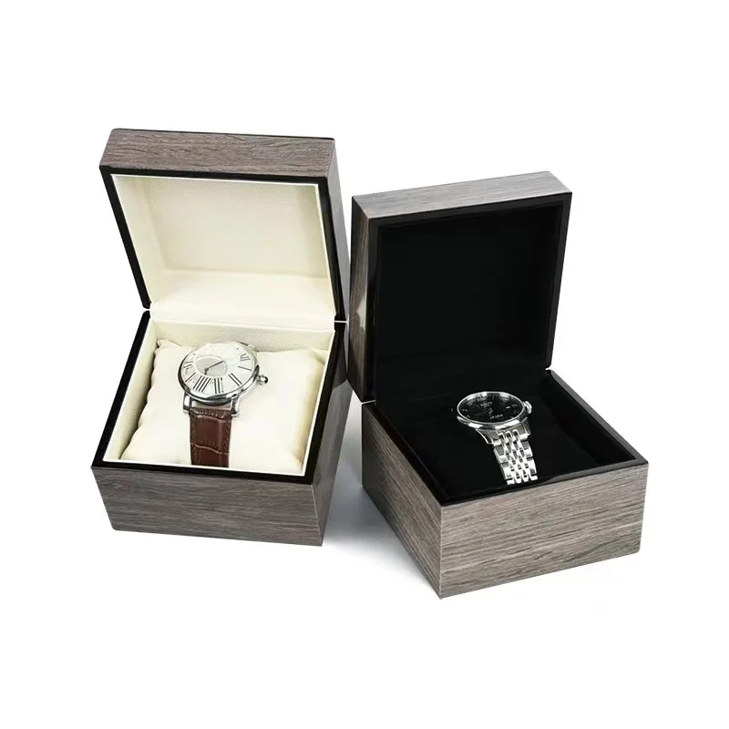 

Factory Outlet New Wooden Boxes Packing Box Upscale Square Painted Pillow Wooden Watch Storage Box Luxury Watch Box