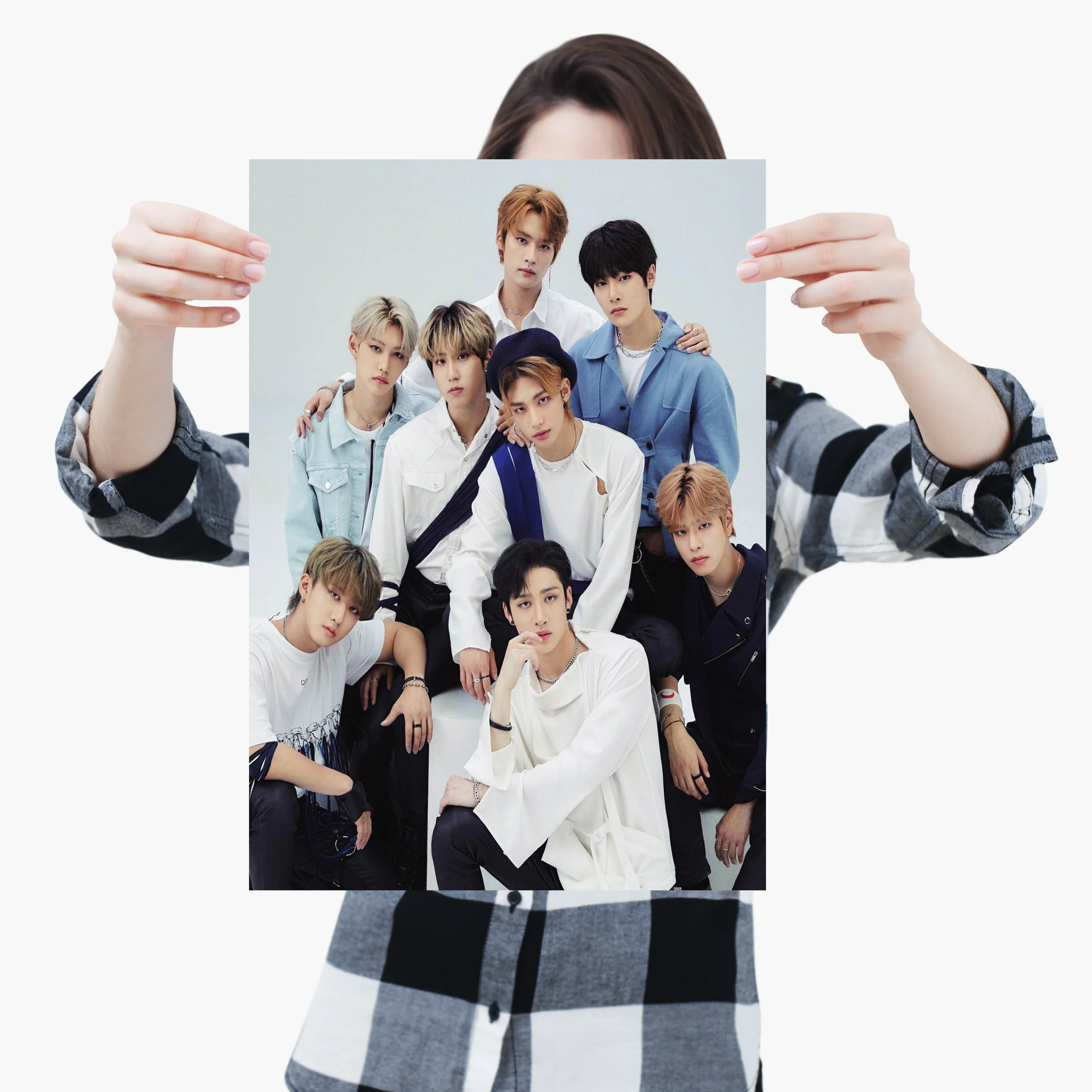 Детский постер в стиле K-POP картина для оформления картины на холсте Настенная