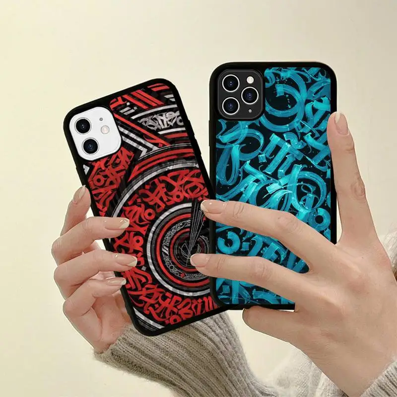 

Pokras Lampas Art Phone Case Silicone PC+TPU Case for iPhone 11 12 13 Pro Max 8 7 6 Plus X SE XR Hard Fundas