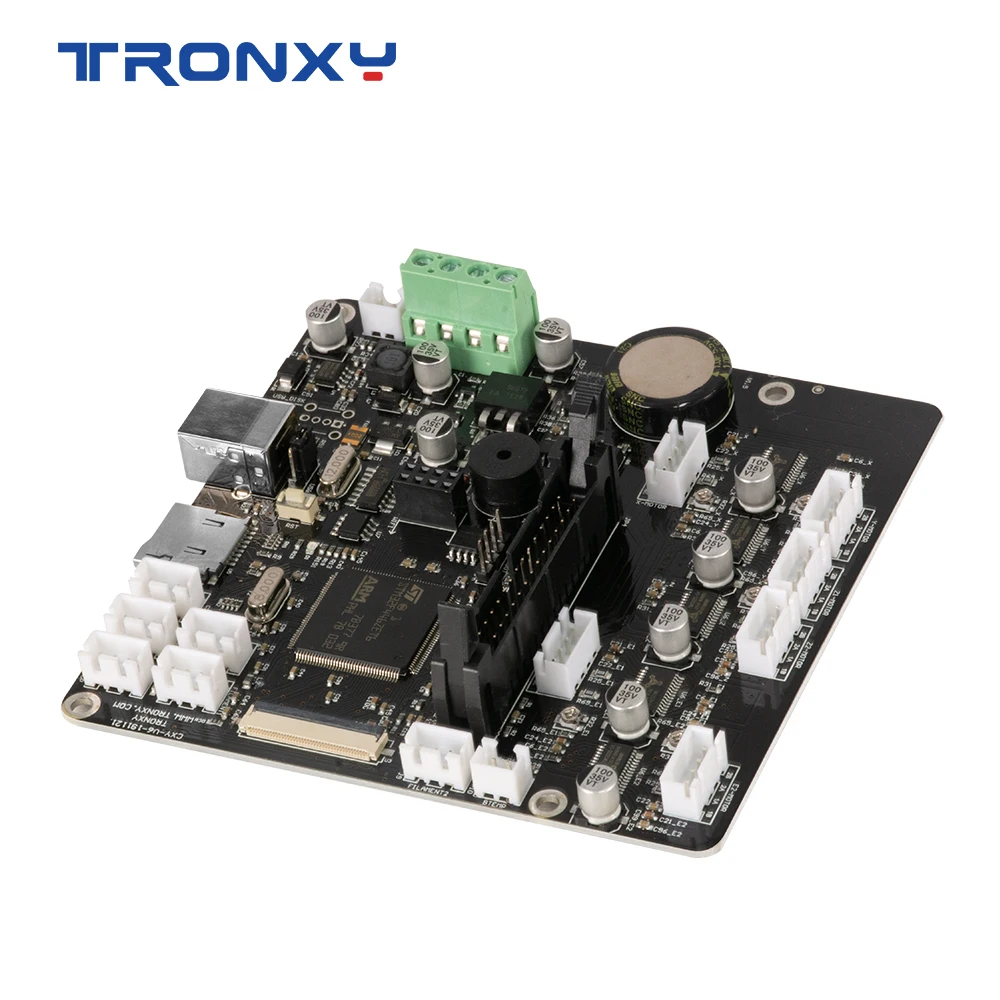 

Tronxy 3D Printer Silent Upgraded Mainboard with Wire Cable Original Supply Controller Board impresora X5SA 2E Serie mainBoard