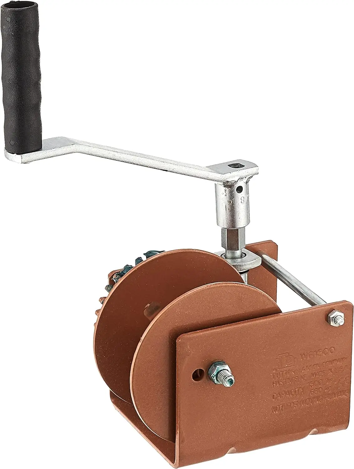 

Company WG1500HD 1500 lbs Worm Gear Winch with Hex Drive