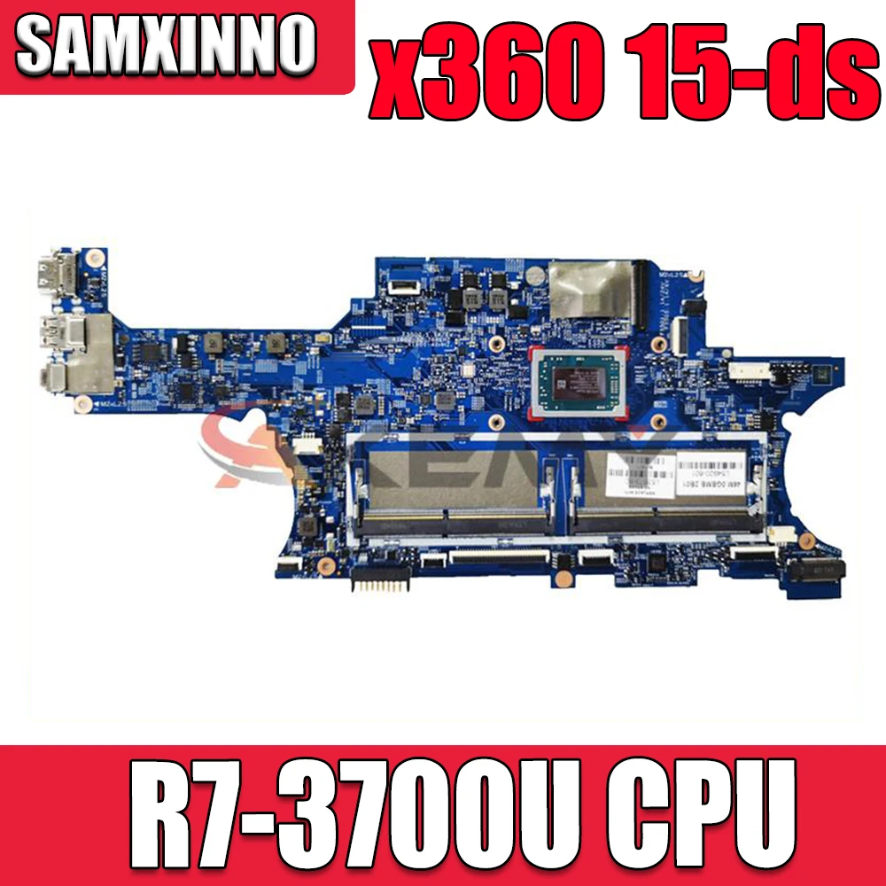 

L53875-601 x360 15-ds notebook Motherboard with R7-3700U CPU 18747-1 For HP ENVY X360 15Z-DS 15-DS laptop motherboard mainboard