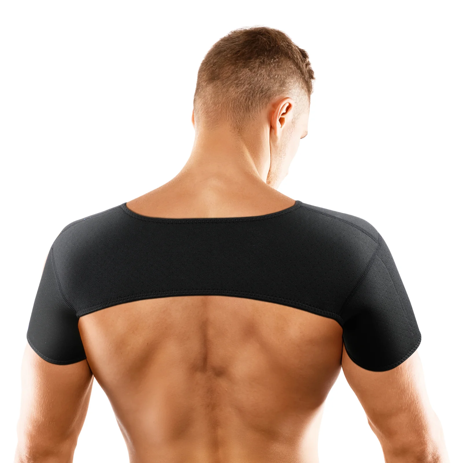 

Shoulder Pads Camisas Compresion Para Hombre Basketball Brace Sleeve Compression Sports Man Shirts Men Shoulder Support Sleeve