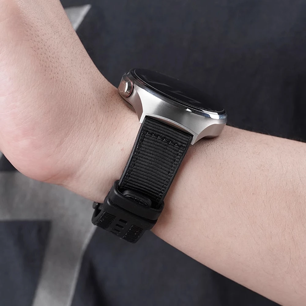 22 мм официальные нейлоновые ремешки для Huami Amazfit GTR 4 3 Pro 47 BIP 5 Band Xiaomi S2 S1 Mi часы