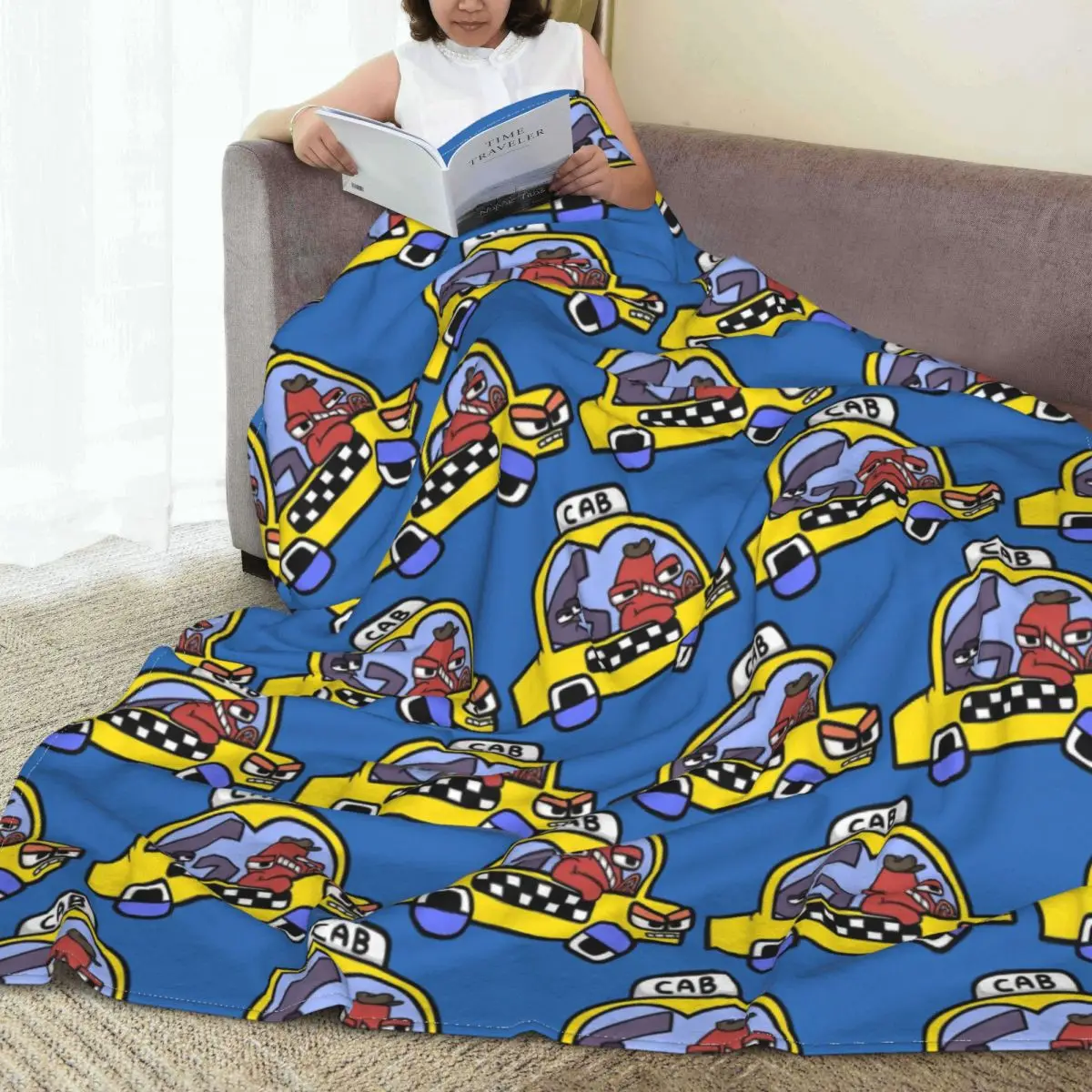 Алфавит ЛОР кабина одеяло коралловый флис плюшевое летнее многофункциональное