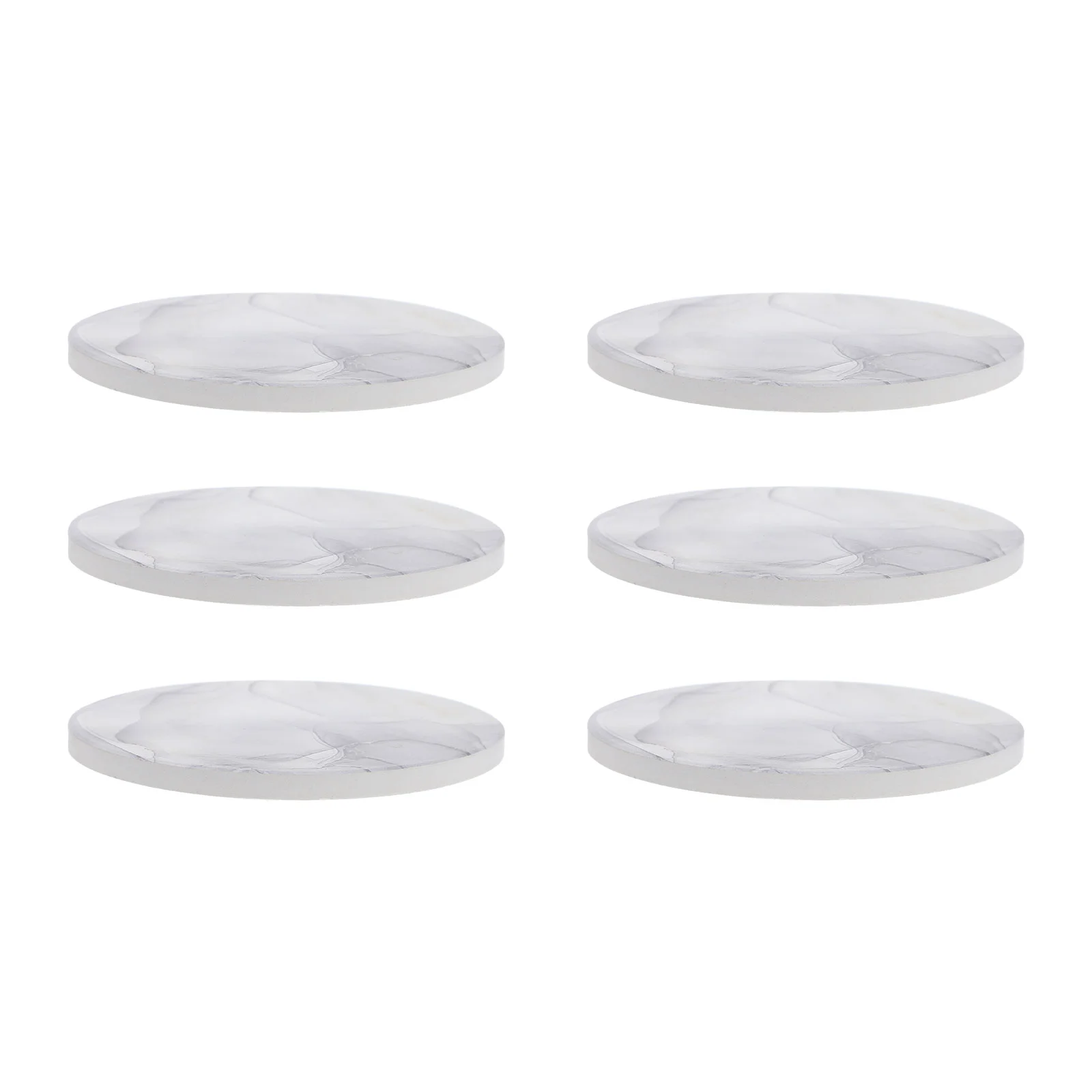 

6 шт., круглые керамические подставки для чашек