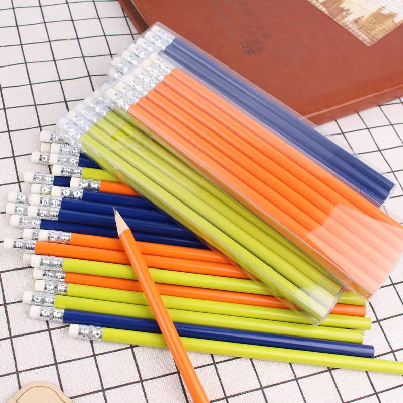 Ed Pencil 12 Pcs Garden Pole Writing Pen Children's Student Holiday Prize Gift Wholesale School Supplies Charcoal Pencil