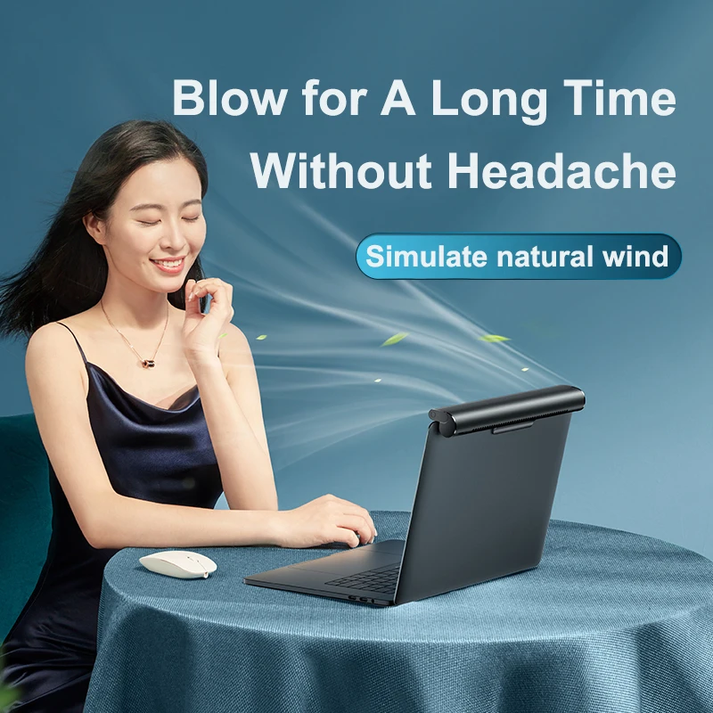 

Small Fan Office Dedicated leafless electric fan household silent clip-on mini refrigeration small air conditione Hanging screen