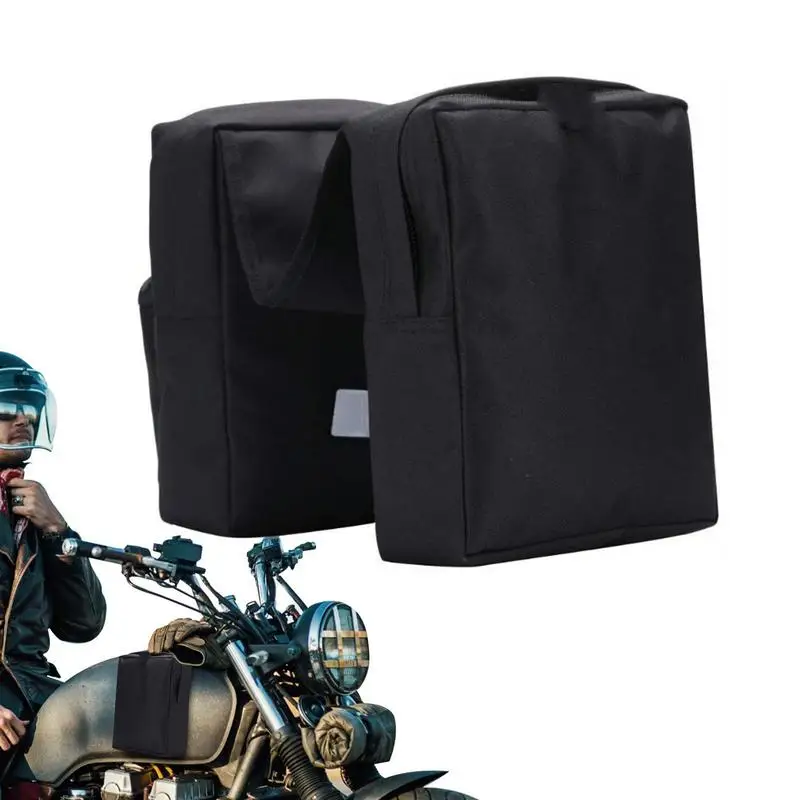 

Седельные сумки для мотоциклов, яркие прочные сумки из полиэстера 600D с карманом для воды