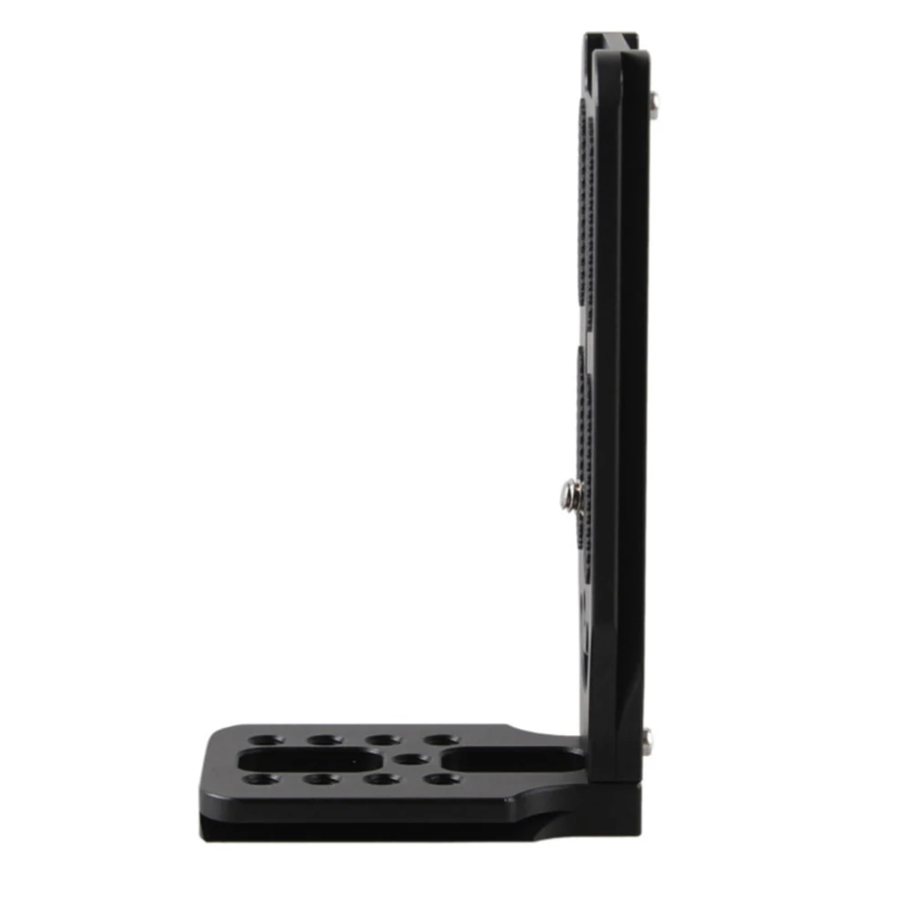 

Черная быстросъемная пластина из алюминиевого сплава L-образный универсальный удобный в переноске кронштейн для съемки канавки для DSLR-каме...