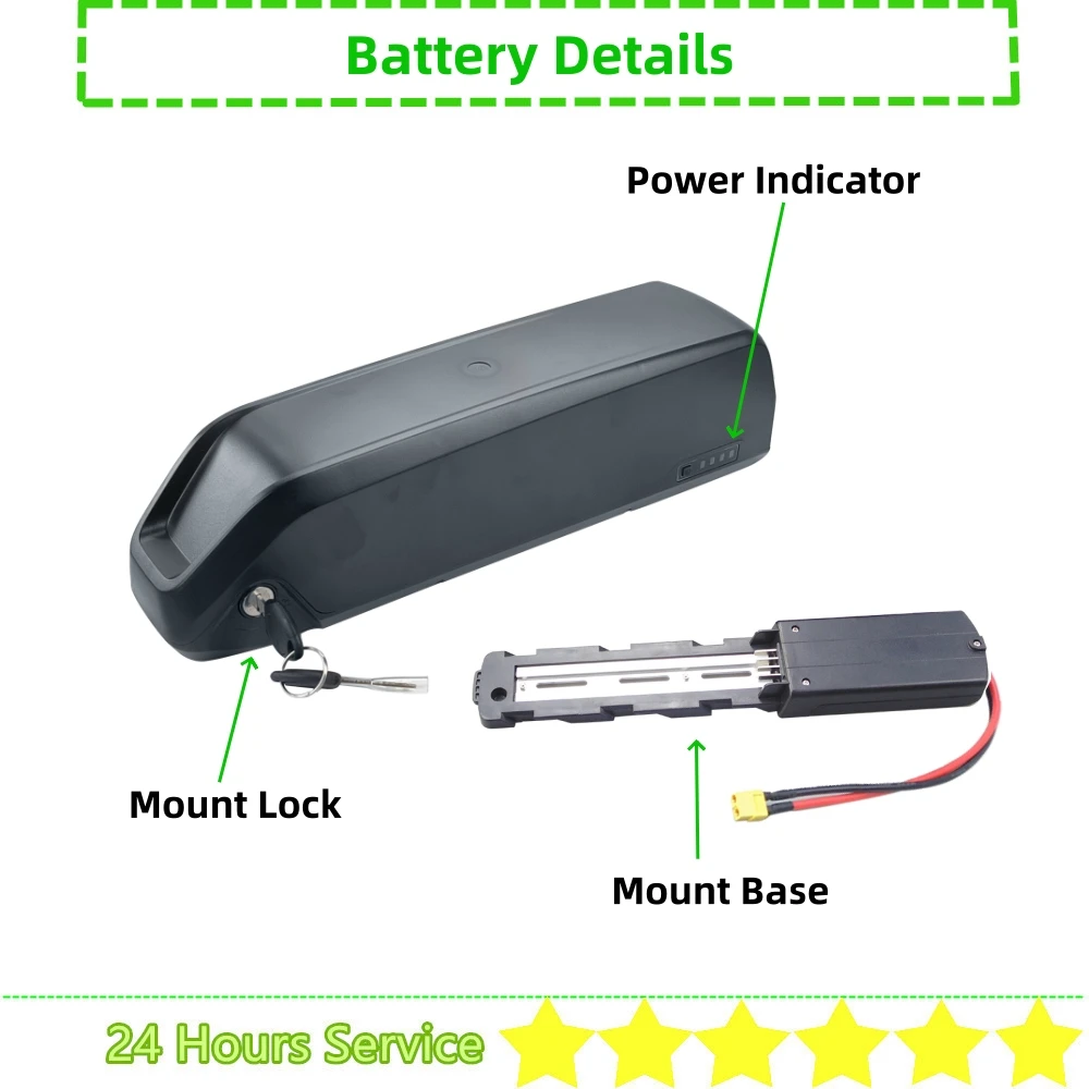 Литий-ионный аккумулятор для электровелосипеда Metakoo Cybertrack 100 300 26 &quot27 5&quot 350 Вт 500 36