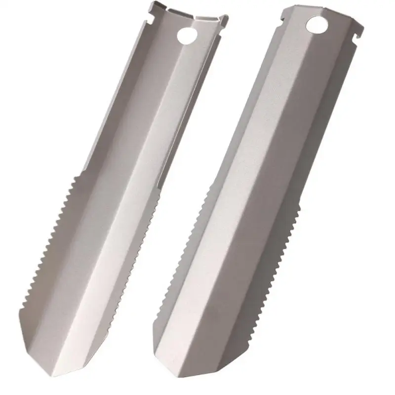 

Tomshoo Titanium Garden Hand Serrated Shovel Outdoor Camping Hiking Backpacking Trowel with Clip Hand Shovel Outdoor Tools