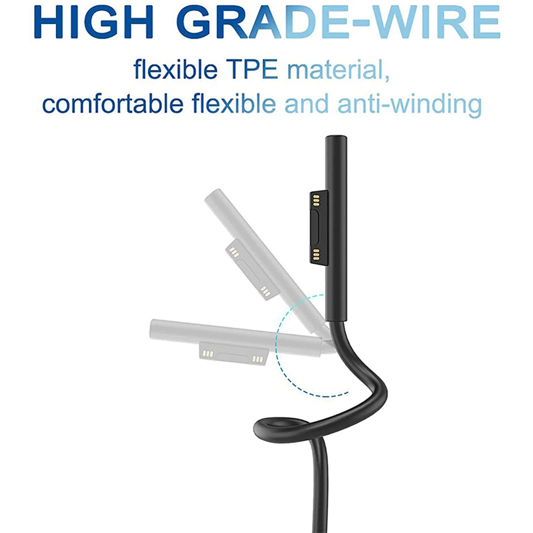 Для подключения к зарядному кабелю USB-C совместимого с ноутбуком Pro7 Go2 Pro6 5/4/3 1/2/3 и