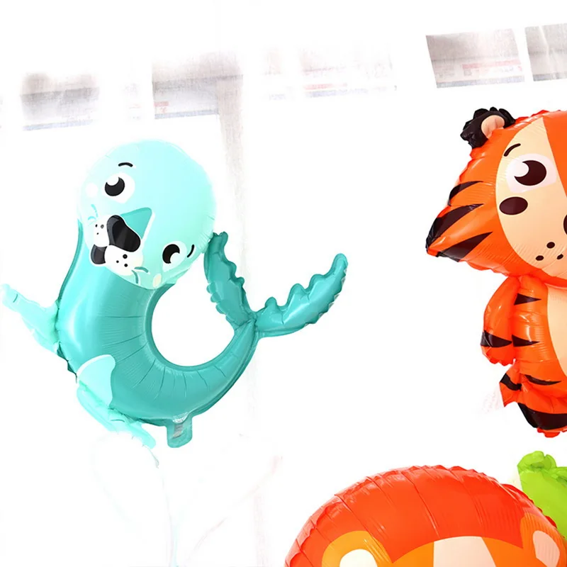 Воздушный шар в форме животных лиса панда слон кролик Пингвин детские игрушки