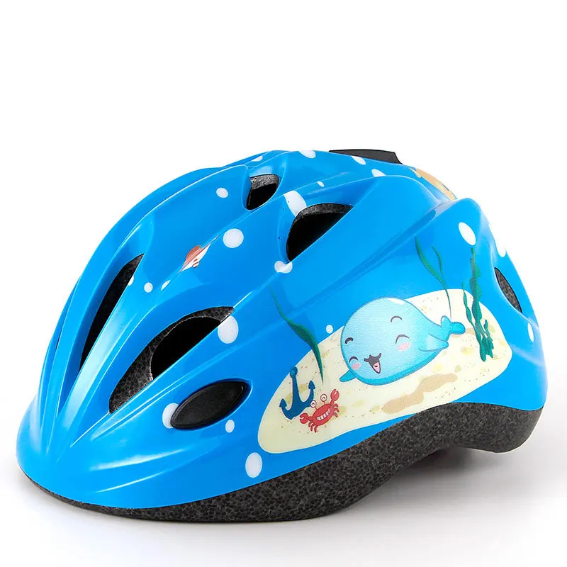 

Cycling Helmet Children's Lovely Color Aquarium Series Bicycle Protective Helmet