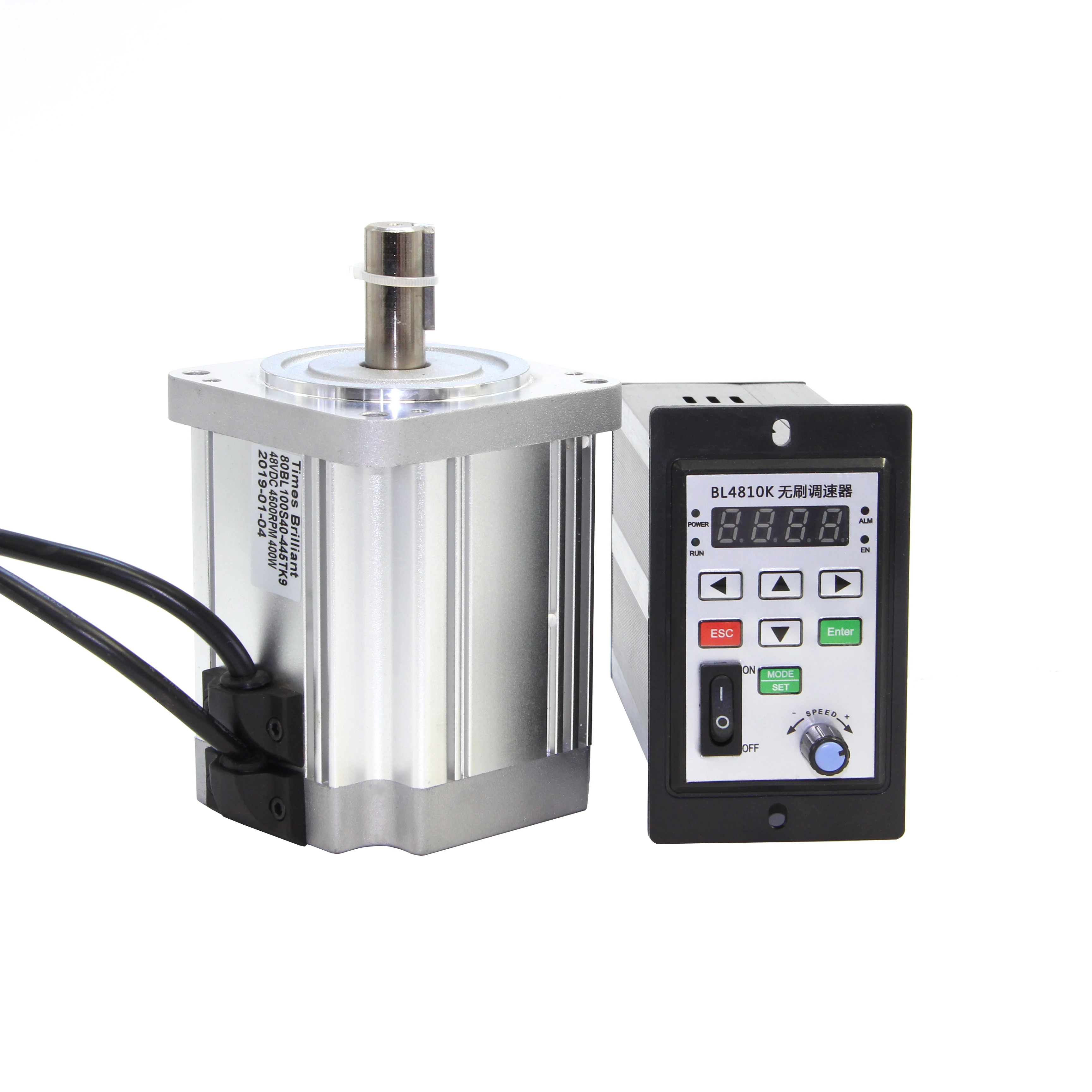 

48v 400w 500w 4500RPM BLDC motor with speed controller long lifetime brushless dc motor kit