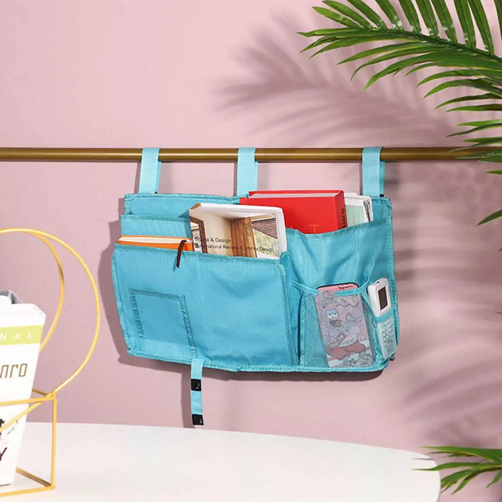 

Подвесные сумки, Детские карманы, книжные гаджеты из ткани Оксфорд, Женский органайзер для хранения, многофункциональный розовый