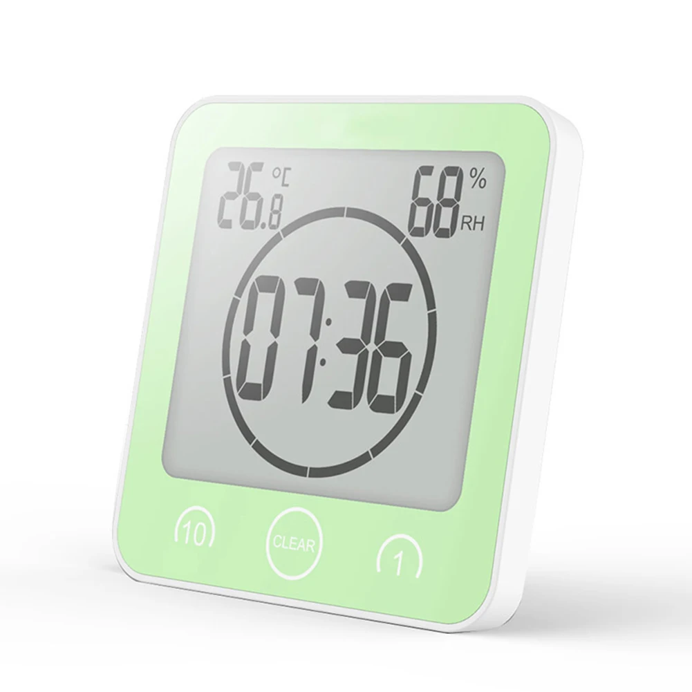 

LCD Shower Clock Quick Countdown Setting Up to 99 Minutes Superimposed Time Suitable for Children\\\\\\\\\\\\\\'s Learning