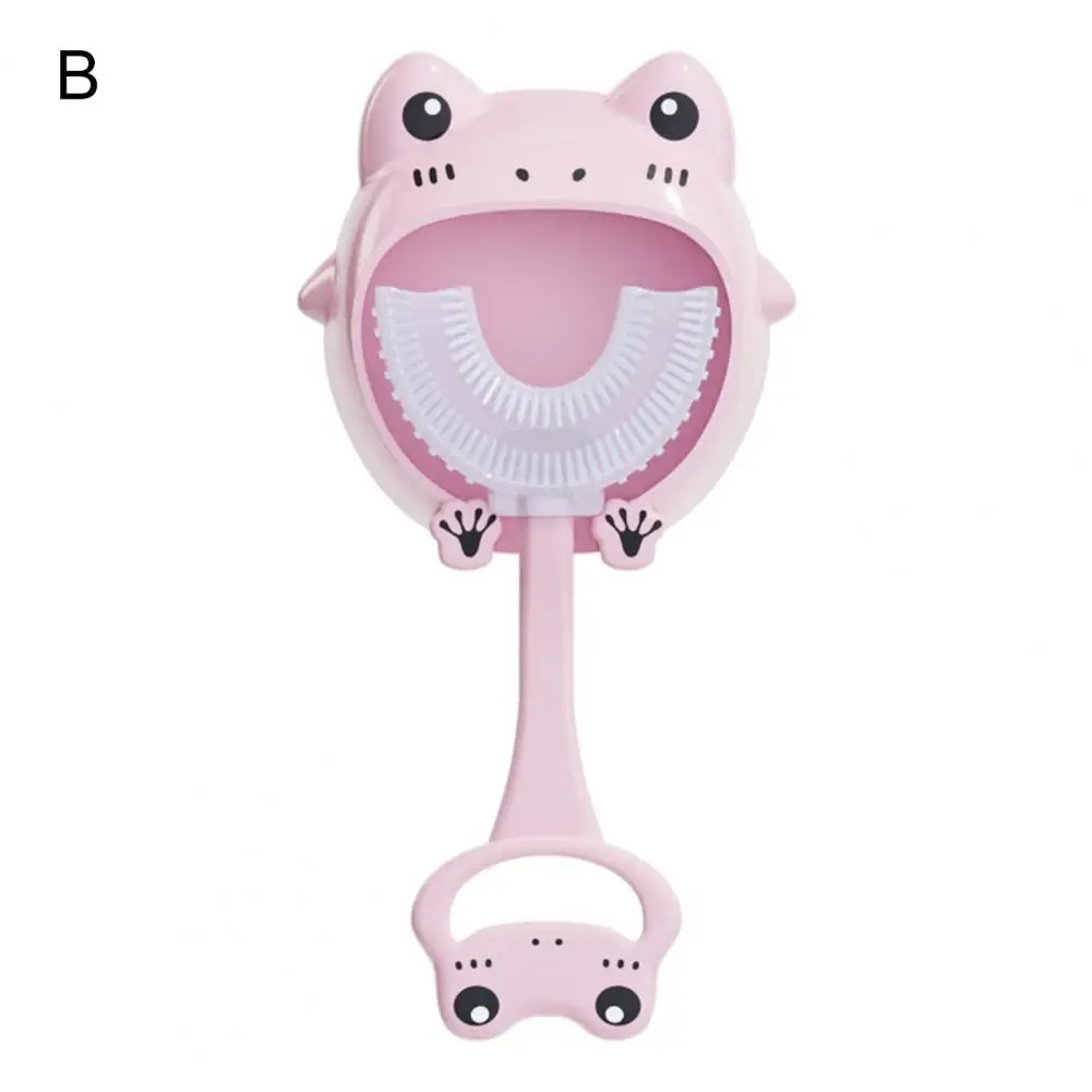

Prevent Bleeding Gum Detachable U-shaped Kids Whitening Toothbrush for Bathroom