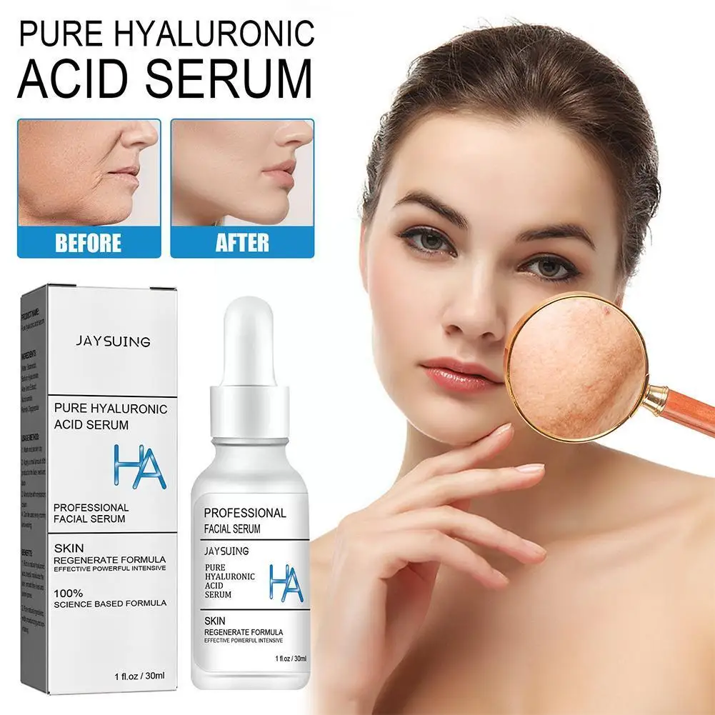 

30ml Hyaluronic Acid Serums For Face Facial Moisturizer Skincare Fades Wrinkles Repair Brightening Firming Hydrating O5F7