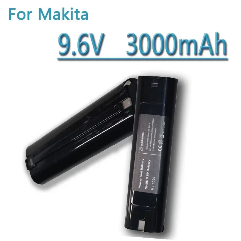 Ni-MH аккумулятор для электроинструмента Makita 9 6 В 3000 мАч/4000 мАч 191681 -2 192533 -0 632007 -4 9000